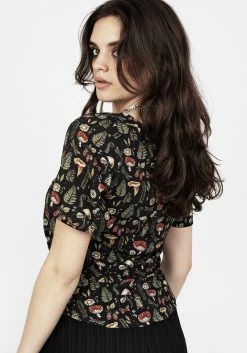 DDS1 Luthien Button Up Top 10 DDS1 Luthien Button Up Top -Womens Clothing Sales AW22DD150 Luthien Button Up Top 001 800x