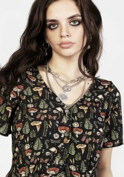 DDS1 Luthien Button Up Top 13 DDS1 Luthien Button Up Top -Womens Clothing Sales AW22DD150 Luthien Button Up Top 002 800x