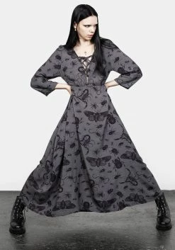 DDS1 Parasite Midaxi Dress -Womens Clothing Sales AW22DD322 Parasite Midaxi Dress 008 800x