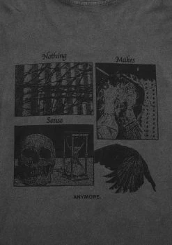 DMT1 Sense Vintage Grey Washed T-Shirt -Womens Clothing Sales AW22DM159 Sense Vintage Grey Washed T Shirt 2 800x