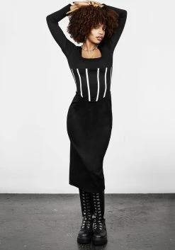 DMT1 Seance Corset Jersey Dress -Womens Clothing Sales AW22DM230 Seance Corset Jersey Dress 006 800x