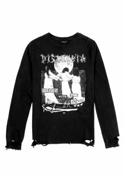 DMT1 Dance With The Devil Long Sleeve T-Shirt -Womens Clothing Sales AW22DM243 Dance with the Devil Mens Long Sleeve T Shirt 800x