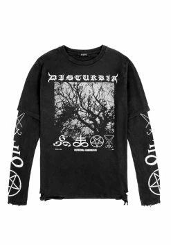 DMT1 Infernal Layered Long Sleeve T-Shirt -Womens Clothing Sales AW22DM244 Infernal Layered Mens Long Sleeve T Shirt 01 800x