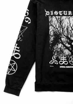 DMT1 Infernal Relaxed Fit Hoody -Womens Clothing Sales AW22DM245 Infernal Relaxed Fit Unisex Hoody 3 800x