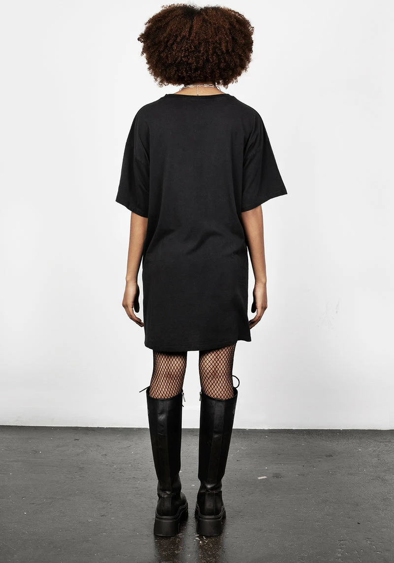 DMT1 Raise The Dead Washed Tee Dress 4 DMT1 Raise The Dead Washed Tee Dress - Image 4
