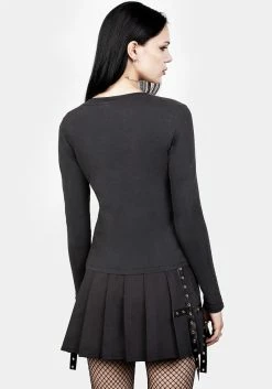 DMT1 Wish Washed Black Scoop Neck T-Shirt 11 DMT1 Wish Washed Black Scoop Neck T-Shirt -Womens Clothing Sales AW22DM251 Wish Washed Black Scoop Neck T Shirt 001 800x