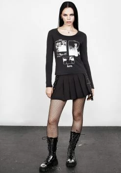 DMT1 Wish Washed Black Scoop Neck T-Shirt 10 DMT1 Wish Washed Black Scoop Neck T-Shirt -Womens Clothing Sales AW22DM251 Wish Washed Black Scoop Neck T Shirt 002 800x