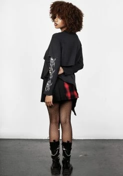 DMT1 Xowie Layered Tee -Womens Clothing Sales AW22DM265 Xowie Layered Tee 001 800x