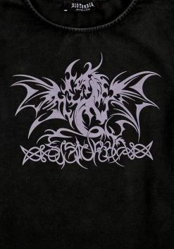 DMT1 Dragon Arm Warmer Top -Womens Clothing Sales AW22DM288Dragon Arm Warmer Top 1 800x