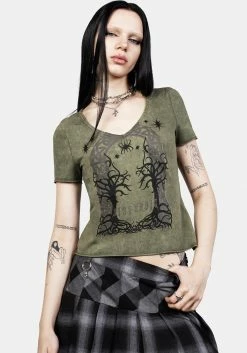 DMT1 Portal Rolled Edge Tee