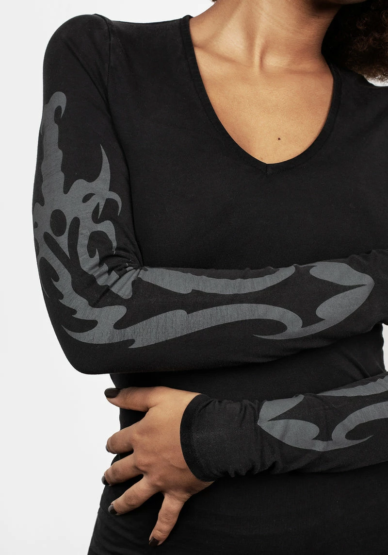 DMT1 Sword Bodycon Dress 6 DMT1 Sword Bodycon Dress - Image 6