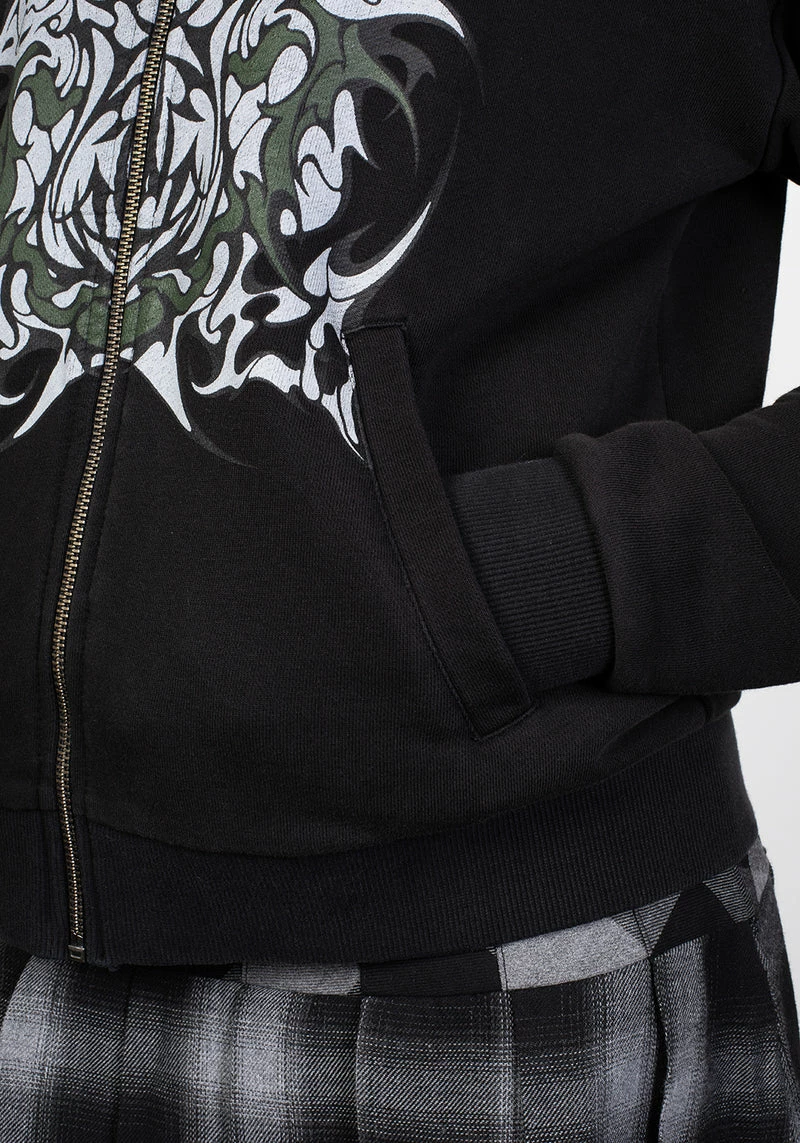 DMT1 Daemon Zip Up Hoody 5 DMT1 Daemon Zip Up Hoody - Image 5