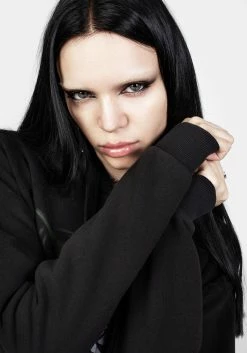 DMT1 Daemon Zip Up Hoody 16 DMT1 Daemon Zip Up Hoody -Womens Clothing Sales AW22DM292 Daemon Hoody 007 800x