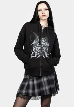 DMT1 Daemon Zip Up Hoody