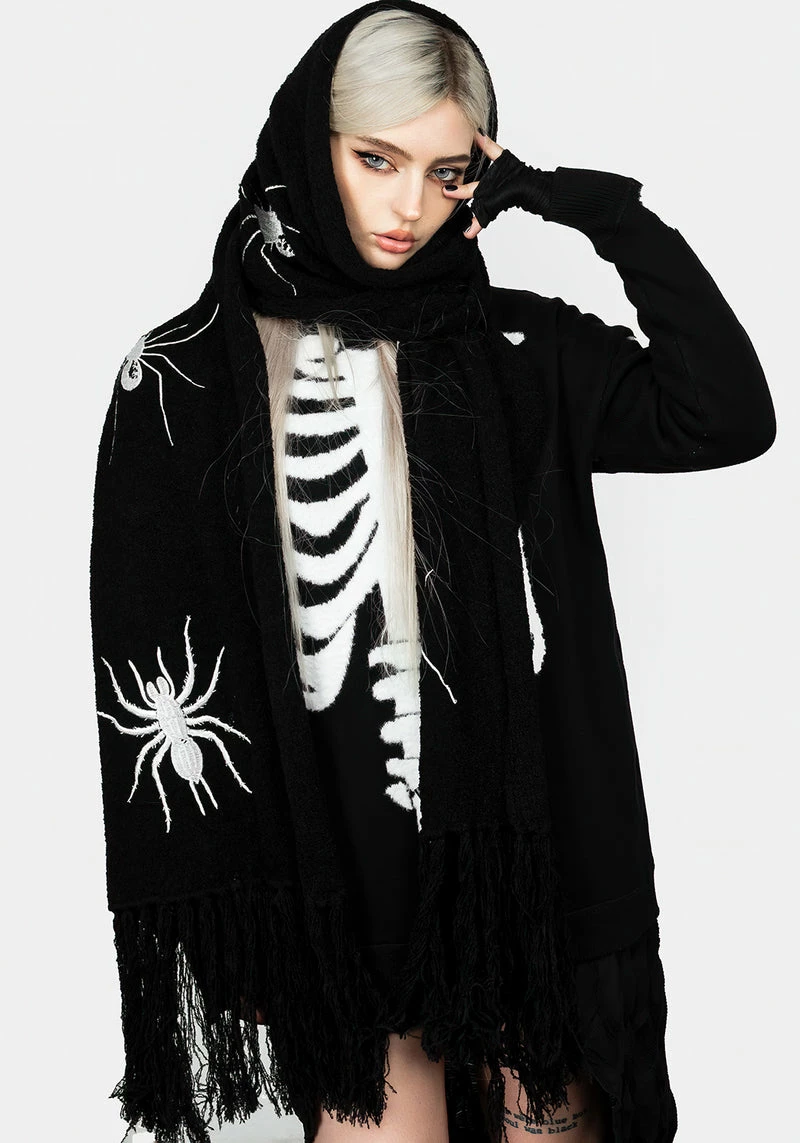 HIG1 Widow Boucle Scarf 8 HIG1 Widow Boucle Scarf - Image 8