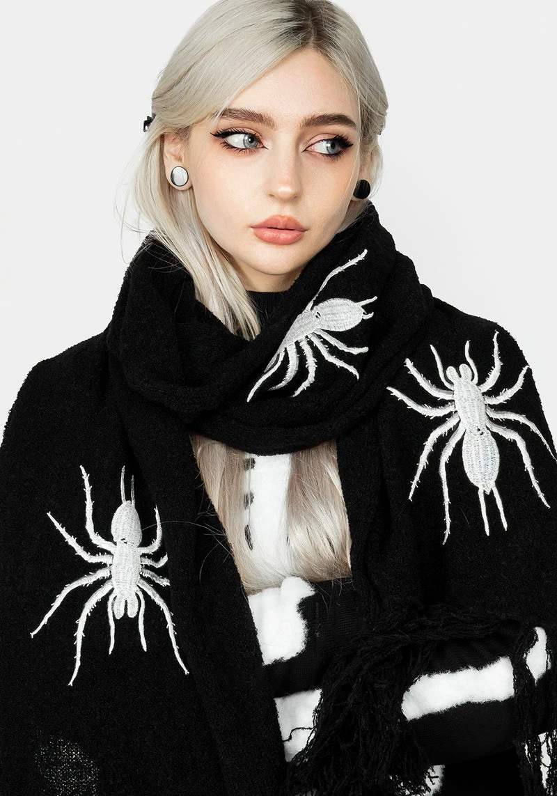 HIG1 Widow Boucle Scarf 3 HIG1 Widow Boucle Scarf - Image 3