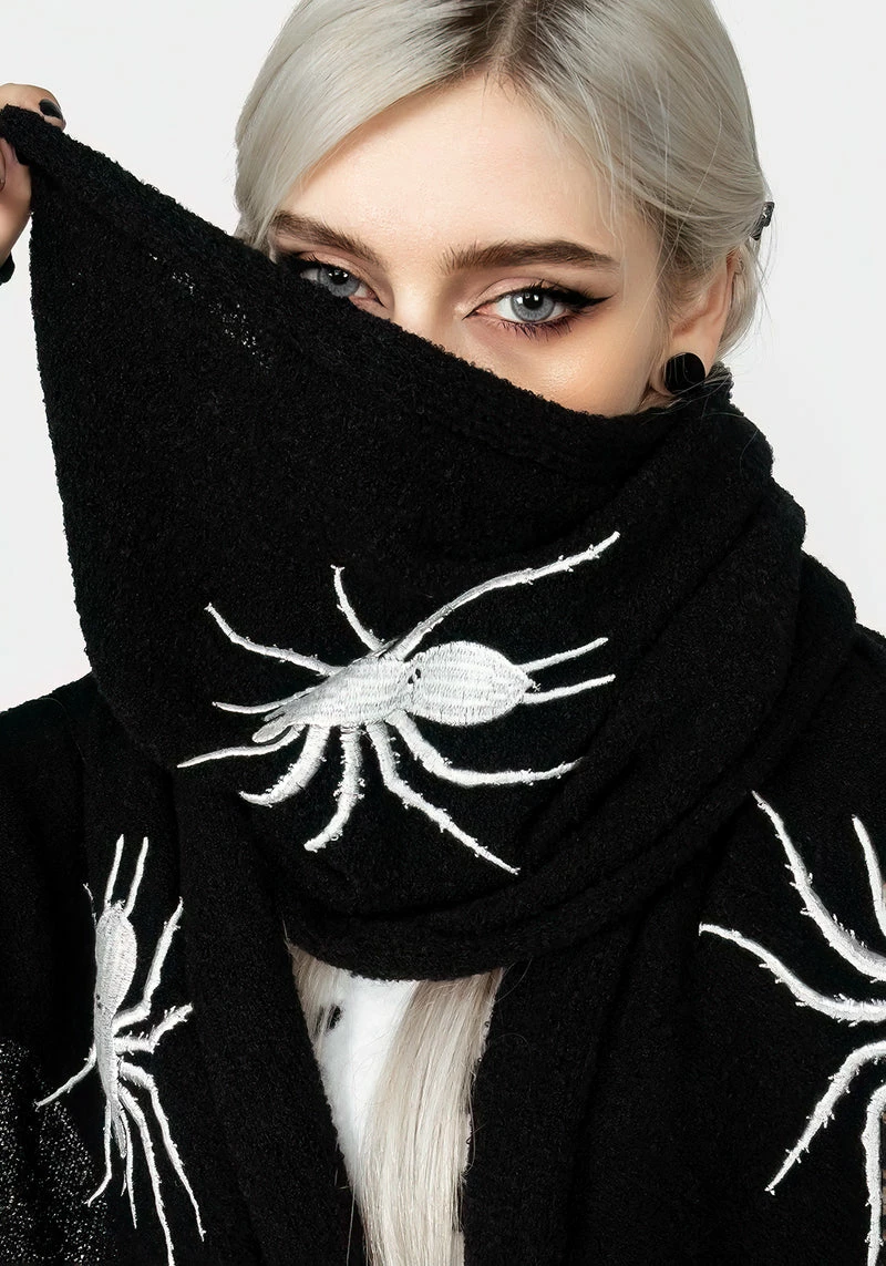 HIG1 Widow Boucle Scarf 2 HIG1 Widow Boucle Scarf - Image 2