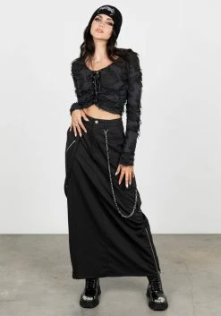 HXC1 Distorted Disturbia Embroidered Beanie -Womens Clothing Sales AW22HXC192 DistortedDisturbiaEmbroidedBeanie 1 800x