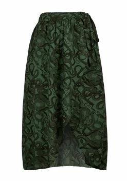 ISL1 Ophidia Wrap Skirt -Womens Clothing Sales AW22IS349 Ophidia Wrap Skirt 2 800x