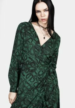 ISL1 Ophidia Wrap Maxi Dress -Womens Clothing Sales AW22IS351 Ophidia Wrap Maxi Dress 004 800x