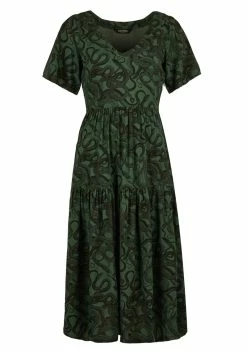 ISL1 Ophidia Midi Dress -Womens Clothing Sales AW22IS352 Ophidia Midi Dress 2 800x