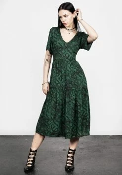 ISL1 Ophidia Midi Dress -Womens Clothing Sales AW22IS352 Ophidia Midi Dress 009 800x
