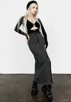 JB1 Deranged Stripe Denim Maxi Skirt -Womens Clothing Sales AW22JB194 DERANGED STRIPE DENIM MAXI SKIRT 004 800x