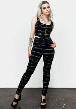 JB1 Barbed Denim Corset