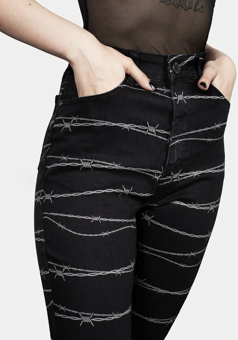 JB1 Barbed Denim Skinny Jeans 7 JB1 Barbed Denim Skinny Jeans - Image 7