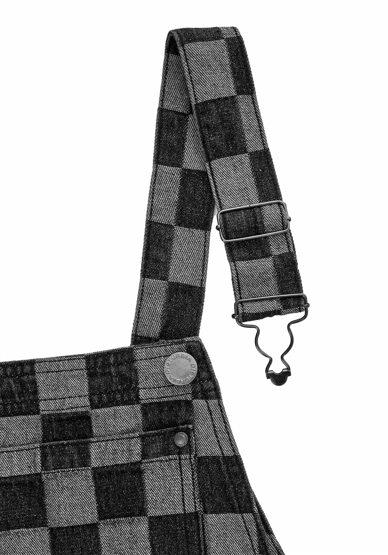 JB1 KERB DENIM SHORT DUNGAREES 10 JB1 KERB DENIM SHORT DUNGAREES - Image 10