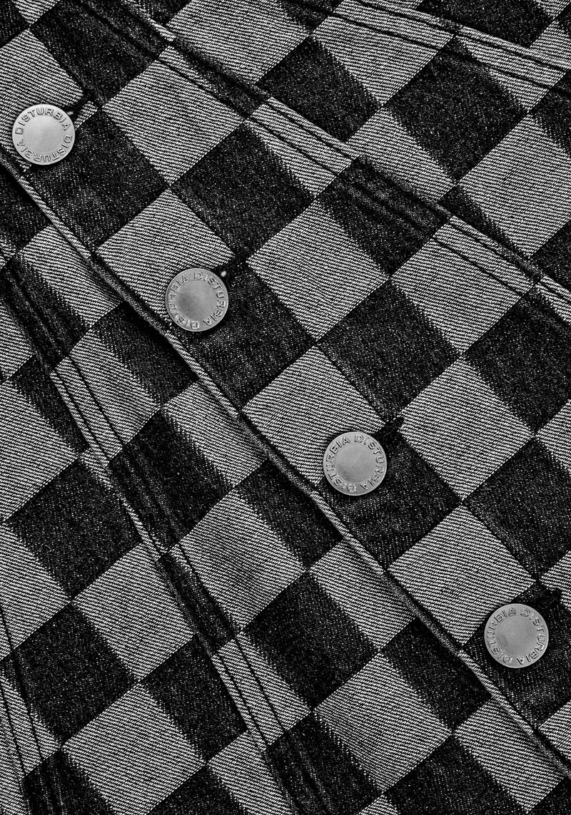 JB1 KERB A-LINE DENIM MINI SKIRT 9 JB1 KERB A-LINE DENIM MINI SKIRT - Image 9