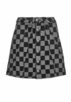 JB1 KERB A-LINE DENIM MINI SKIRT 21 JB1 KERB A-LINE DENIM MINI SKIRT -Womens Clothing Sales AW22JB315 KERB A LINE DENIM MINI SKIRT 800x