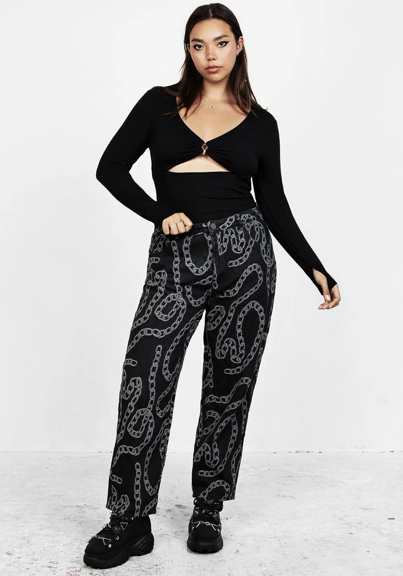 JB1 GROUNDED MOM DENIM JEANS 11 JB1 GROUNDED MOM DENIM JEANS - Image 11