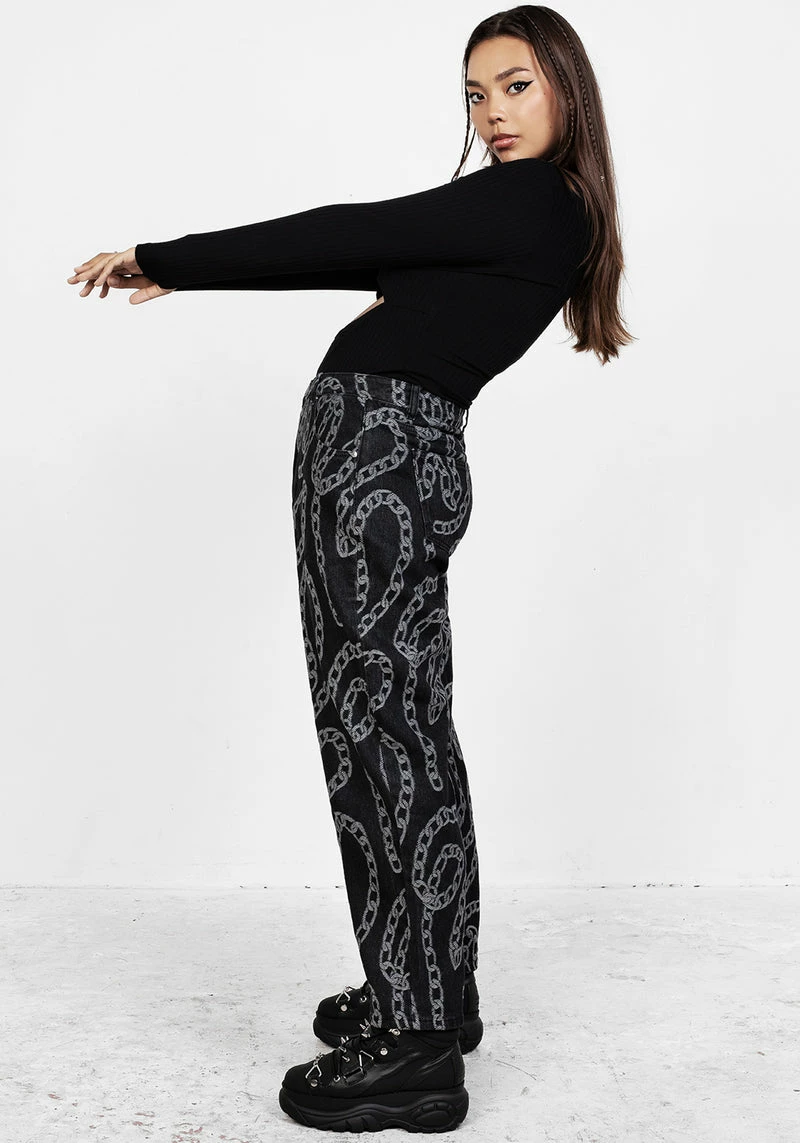 JB1 GROUNDED MOM DENIM JEANS 7 JB1 GROUNDED MOM DENIM JEANS - Image 7