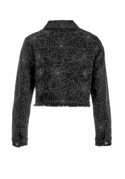 JB1 Venom Relaxed Denim Crop Jacket -Womens Clothing Sales AW22JB47 Venom Relaxed Denim Crop Jacket 800x