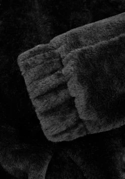 KYL1 Helena Faux Fur Crop Bomber -Womens Clothing Sales AW22KY134Helena Faux Fur Crop Bomber 4 800x