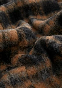 KYL1 Lore Plaid Longline Coat -Womens Clothing Sales AW22KY175Lore Plaid Longline Coat 5 800x