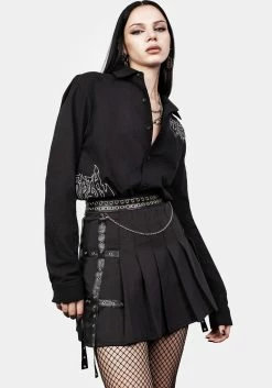 LVT1 Dungeon Shirt 11 LVT1 Dungeon Shirt -Womens Clothing Sales AW22LV01M Dungeon Shirt 007 800x