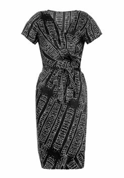 LVT1 Runes Wrap Midi Dress 18 LVT1 Runes Wrap Midi Dress -Womens Clothing Sales AW22LV02Runes Wrap Midi Dress 800x