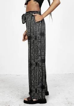 LVT1 Runes Wide Leg Trousers -Womens Clothing Sales AW22LV05 Rune Wide Leg Trousers 002 800x