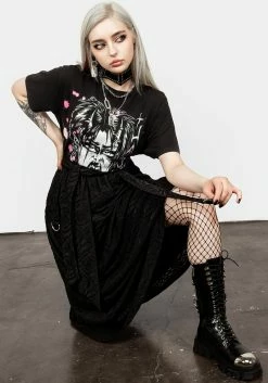 LVT1 Cinder Maxi Skirt -Womens Clothing Sales AW22LV101 CINDER MAXI SKIRT 013 800x