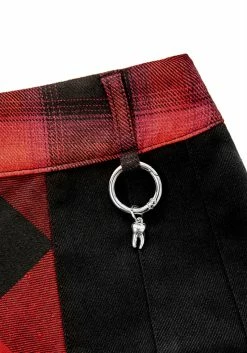 LVT1 Sh!t Show Plaid Tennis Skirt 14 LVT1 Sh!t Show Plaid Tennis Skirt -Womens Clothing Sales AW22LV104 Sh t Show Plaid Tennis Skirt D 1 800x