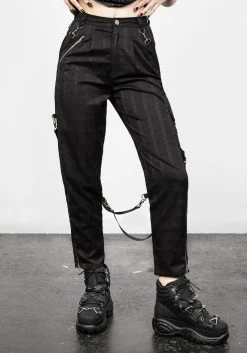 LVT1 Mosh Strap Detail Trousers