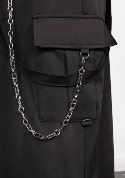 LVT1 Thrash Hardware Maxi Skirt -Womens Clothing Sales AW22LV187 Thrash Hardware Maxi Skirt 003 800x