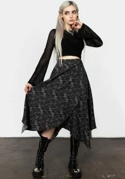LVT1 Petrichor Wrap Handkerchief Skirt 12 LVT1 Petrichor Wrap Handkerchief Skirt -Womens Clothing Sales AW22LV195 PETRICHOR WRAP HANDKERCIEFF SKIRT 005 800x