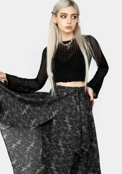 LVT1 Petrichor Wrap Handkerchief Skirt 13 LVT1 Petrichor Wrap Handkerchief Skirt -Womens Clothing Sales AW22LV195 PETRICHOR WRAP HANDKERCIEFF SKIRT 006 800x