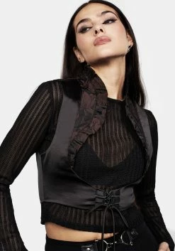 LVT1 Highness Lace Up Waistcoat