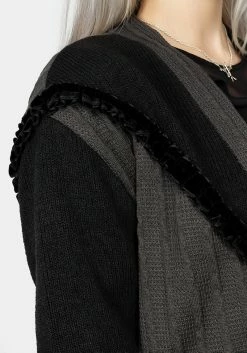 MET1 Lola Oversized Panelled Cardigan -Womens Clothing Sales AW22M107 LOLA OVERSIZAD PANELLED CARDIGAN 014 800x