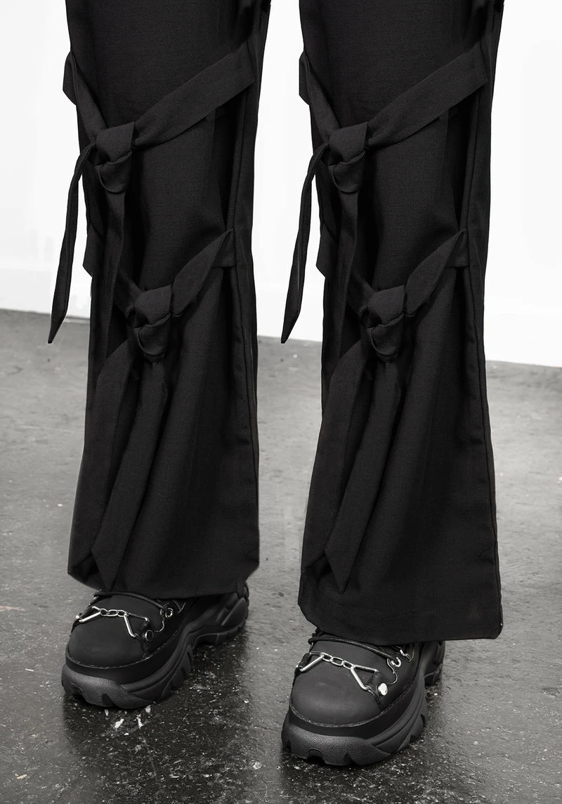 MET1 Defendant Lace Up Tie Trousers 6 MET1 Defendant Lace Up Tie Trousers - Image 6