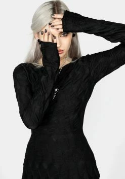 MET1 Disquiet Asymmetric Midi Dress -Womens Clothing Sales AW22M117 DISQUIET ASYMMETRIC MIDI DRESS 006 800x